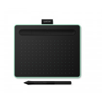 Wacom Intuos S Bluetooth tavoletta grafica Verde, Nero 2540 lpi (linee per pollice) 152 x 95 mm USB/Bluetooth