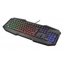 Trust GXT 830-RW Avonn Tastiera Gaming USB QWERTY Nero