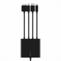 Belkin B2B166 cavo e adattatore video 2,4 m USB tipo-C Nero