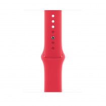 Apple MT3W3ZM/A Cinturino Sport Red per Apple Watch 45 mm S/M Rosso