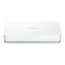 D-Link DGS-1008D Switch di Rete 8 Porte RJ-45 Bianco