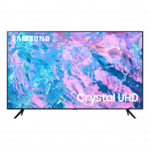 Samsung Series 7 TV UE55CU7170UXZT Crystal UHD 4K, Smart TV 55" Processore Crystal 4K, OTS Lite, Black 2023