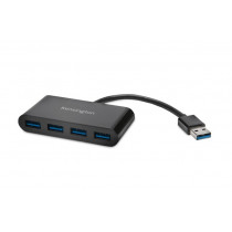 Kensington Hub a 4 porte USB 3.0 UH4000 - Nero