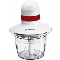 Bosch MMRP1000 Tritaverdure Elettrico 0,8 L 400 W Rosso Trasparente Bianco