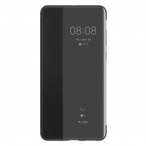 Custodia Smart View Flip Cover Case Originale Huawei 51993703 per P40 ANA-AN00 ANA-TN00 Nero