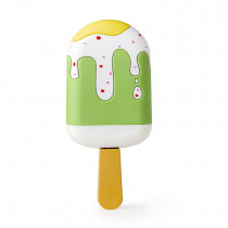 Celly Ice Lolly batteria portatile Ioni di Litio 2600 mAh Verde, Bianco, Giallo