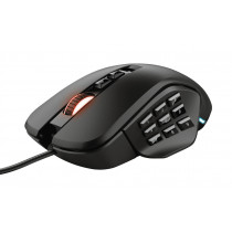 Trust GXT 970 Morfix Mouse Mano Destra USB Tipo A Ottico 10000 DPI Nero