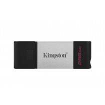 DataTraveler Kingston DT80/256GB Technology 80 256 GB Usb Tipo C 3.2 Nero Argento