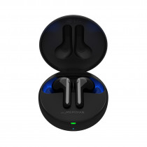 LG TONE Free FN7 Black Cuffie Bluetooth True Wireless Meridian Audio ANC con custodia UVnano