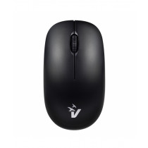 Vultech MW-07N Mouse Ambidestro Wireless da 1600 DPI 2.4 GHz Nero