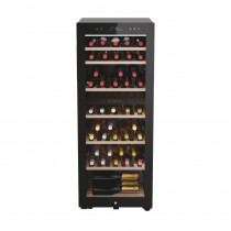 Cantinetta Vino Haier Wine Bank 50 Serie 7 HWS77GDAU1 con Compressore Libera Installazione Nero