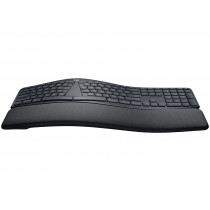 Logitech ERGO K860 Wireless Split Keyboard - Tastiera Ergonomica Wireless, Poggiapolsi, Connettività Bluetooth e USB, Compatibile con Windows e Mac