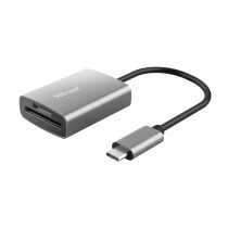 Trust 24136 Lettore di Schede USB 3.2 Type-C Alluminio