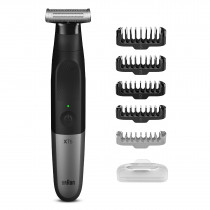 Braun XT5100 Rasoio Trimmer Regola Barba Elettrico Nero Grigio Metallizzato