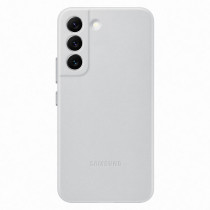 Custodia Samsung EF-VS901LJEGWW Leather Cover Galaxy S22 SM-S901B Light Gray Venduto come Grado B