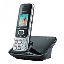 Gigaset Premium 100 Telefono DECT Identificatore di chiamata Nero, Argento