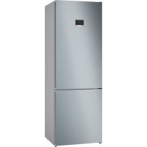 Bosch Serie 4 KGN497LDF frigorifero con congelatore Libera installazione 440 L D Acciaio inossidabile