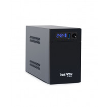 Vultech UPS750VA-LFP Gruppo di Continuita' UPS a Linea Interattiva 0,75 kVA 400 W 2 Prese AC Nero