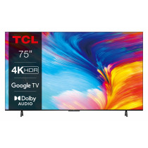 Smart TV TCL P63 Series Serie P63 4K Ultra HD Schermo da 75 Pollici 75P635 Dolby Audio Google TV 2022