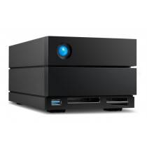 LaCie 2BIG DOCK array di dischi 32 TB Desktop Nero