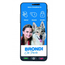 Brondi Amico S+ Smartphone Telefono Cellulare Nero