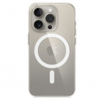 Apple Custodia Cover Case MagSafe per Iphone 15 Pro A2848 Trasparente