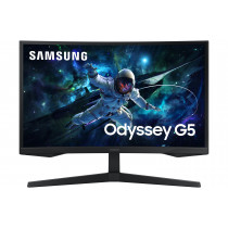 Samsung Odyssey Monitor Gaming G5 - G55C da 27 Pollici QHD Curvo Nero