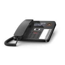 Gigaset DESK 800A Telefono DECT Cordless Nero