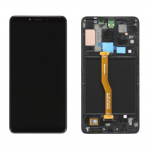 Ricambio Lcd Display Schermo Screen Touch GH82-18308A GH82-18322A Nero Samsung Galaxy A9 2018 SM-A920 Originale Service Pack