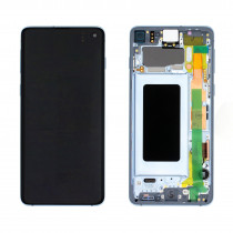 SAMSUNG LCD DISPLAY GH82-18850C GH82-18835C GALAXY S10 G973 BLU Originale Service Pack