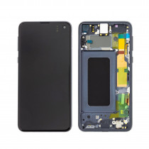 Ricambio Lcd Schermo Display Touch GH82-18852A GH82-18836A Samsung Galaxy S10E G970 Nero Originale Service Pack